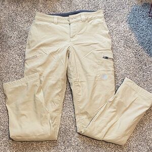 Eddie Bauer Light Tan Fleece Lined Pants